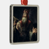 De profeet Samuel Metalen Ornament (Rechts)