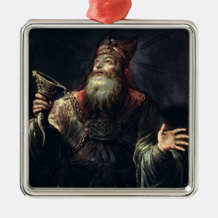 De profeet Samuel Metalen Ornament
