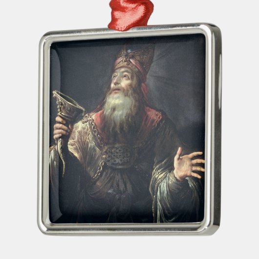 De profeet Samuel Metalen Ornament (Links)