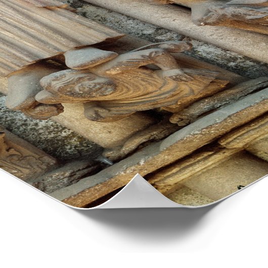 De profeet Simeon, sint-janskruid de Baptist Poster (Hoek)