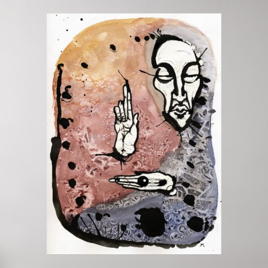 de profeet twee poster (Voorkant)