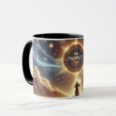 'De Profeet' Verlichting Mok: Ontwaak je geest Mok (Voorkant links)