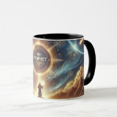 'De Profeet' Verlichting Mok: Ontwaak je geest Mok (Voorkant rechts)