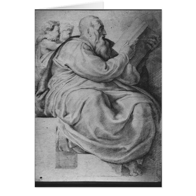 De profeet Zacharias (Voorkant)