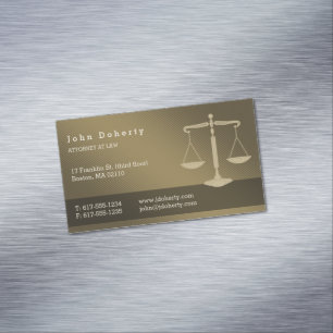 De Professionele Advocaat van de advocaat Visitekaartje Magneet