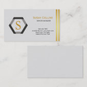 De professionele Moderne Eenvoudige Duidelijke Visitekaartje (Voorkant / Achterkant)