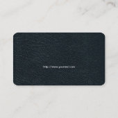 De professionele Zwarte Visitekaartjes van het (Achterkant)