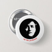 De professor ronde button 5,7 cm (Voorkant /achterkant)