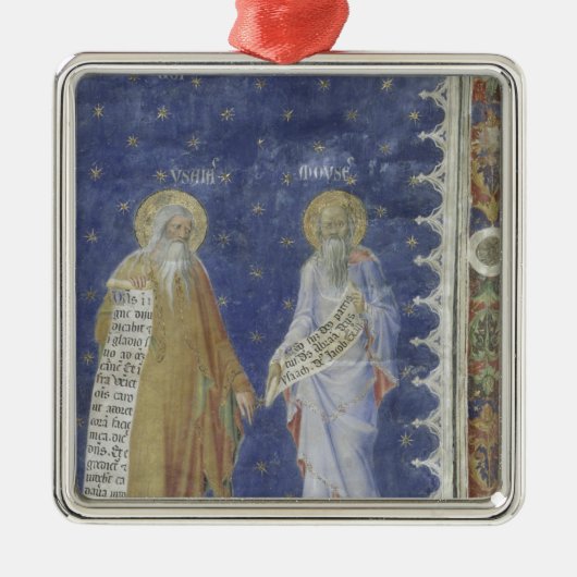 De profets fresco Salle de la Grande Publiek Metalen Ornament (Voorkant)