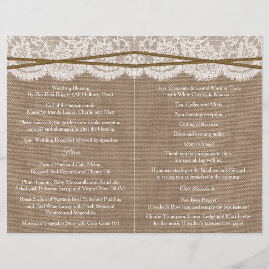 De programma's van het Collectie van het Rustic St (Achterkant)