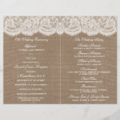 De programma's voor het Collectie van het huwelijk (Achterkant)