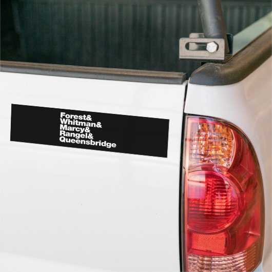 De projecten bumpersticker (Op Truck)