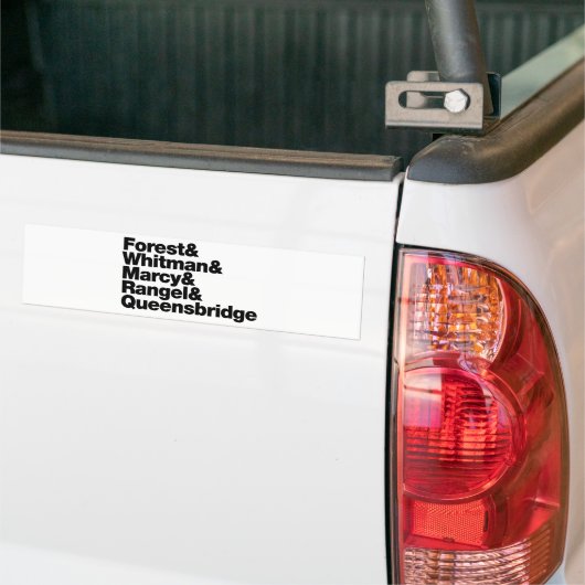De Projecten Bumpersticker (Op Truck)