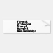 De Projecten Bumpersticker (Voorkant)