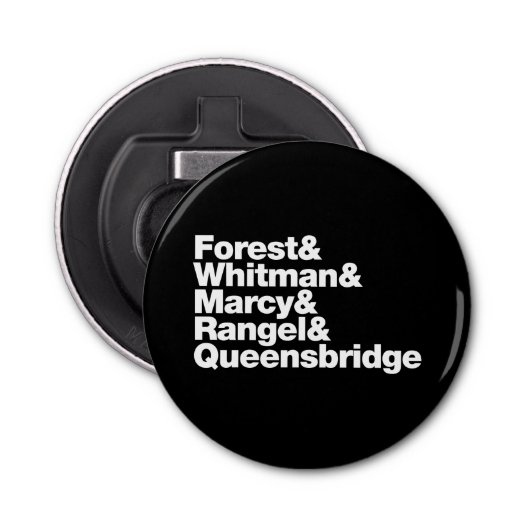 De projecten button flesopener (Voorkant)