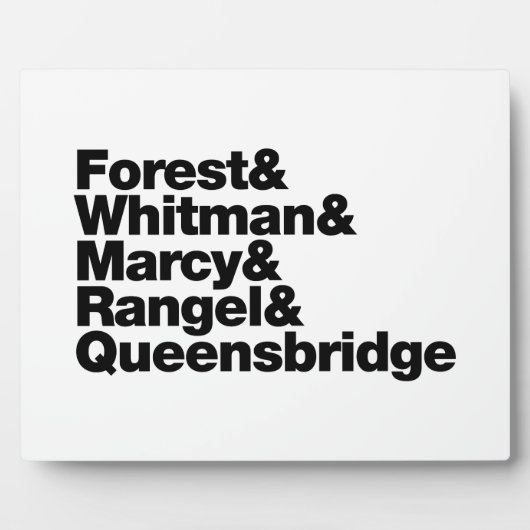 De projecten fotoplaat (Voorkant)