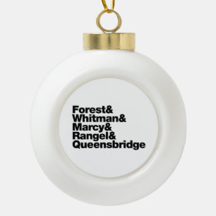 De projecten keramische bal ornament