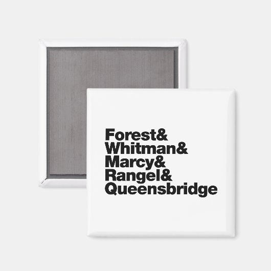 De projecten magneet (Voorkant / Achterkant)