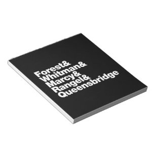 De projecten notitieblok