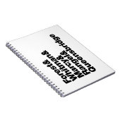 De Projecten Notitieboek (Rechterzijde)