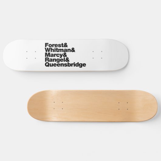 De projecten skateboard (Horizontaal)