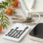 De projecten sleutelhanger (Voorkant Rechts)