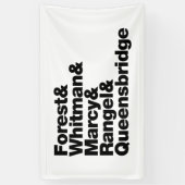 De projecten spandoek (Verticaal)