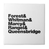 De projecten tegeltje (Voorkant)