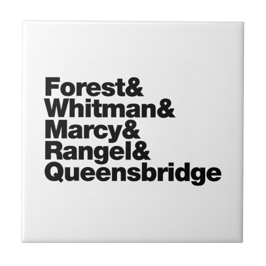 De projecten tegeltje (Voorkant)