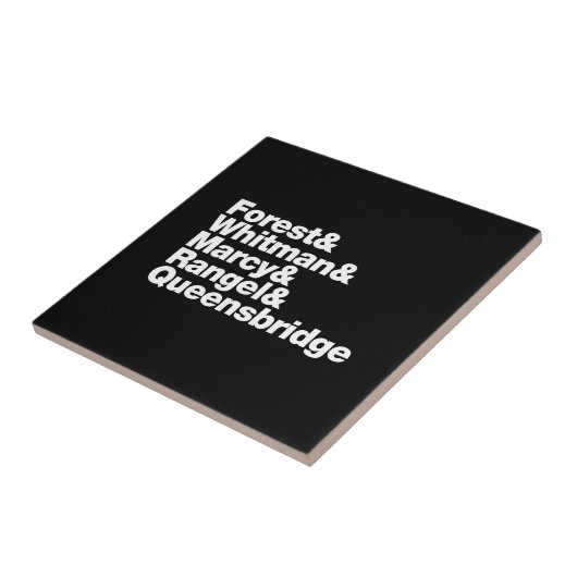 De projecten tegeltje (Zijkant)