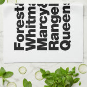 De projecten theedoek (Gevouwen)