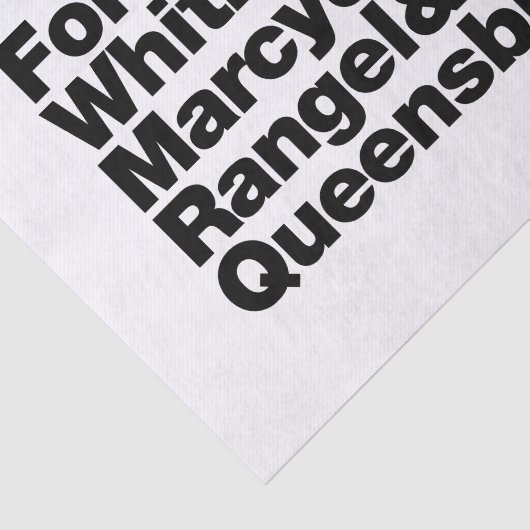 De projecten tissuepapier (Detail)