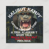 De proloog van kapitein Dan van de heilbot Kampf Informatiekaartje (Voorkant)