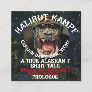 De proloog van kapitein Dan van de heilbot Kampf Informatiekaartje