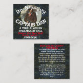 De proloog van kapitein Dan van de heilbot Kampf Informatiekaartje (Voorkant / Achterkant)