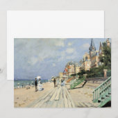 De promenade bij Trouville van Claude Monet (Voorkant / Achterkant)