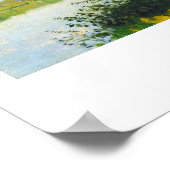 De promenade in Argenteuil Claude Monet Poster (Hoek)