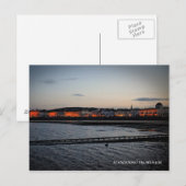 De promenade in Llandudno Briefkaart (Voorkant / Achterkant)