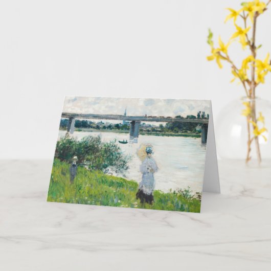 De Promenade met spoorbrug van Monet, Kaart (Gele Bloem)