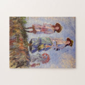 De Promenade Monet Fine Art Legpuzzel (Horizontaal)