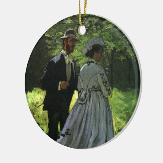 De promenaders (de rollen) van Claude Monet Keramisch Ornament (Links)