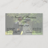 De promenaders (de rollen) van Claude Monet Visitekaartje (Voorkant)