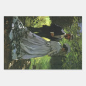 De Promenaders, ook bekend als De Wandelaars door  Inpakpapier Vel (Voorkant 2)