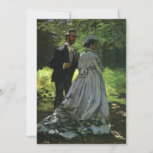 De Promenaders, ook bekend als De Wandelaars van C Kaart (Voorkant)