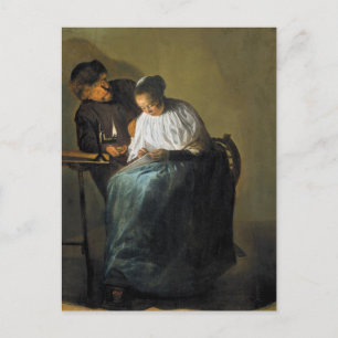 De Proposition door Judith Leyster Ansichtkaart Briefkaart