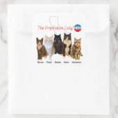 De Proposition Lady Sticker - met Katten! (Tas)