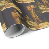 De prospector Panning voor Gold Julian Ashton Cadeaupapier (Rol Hoek)