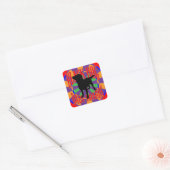 De Prospector Vierkante Sticker (Envelop)
