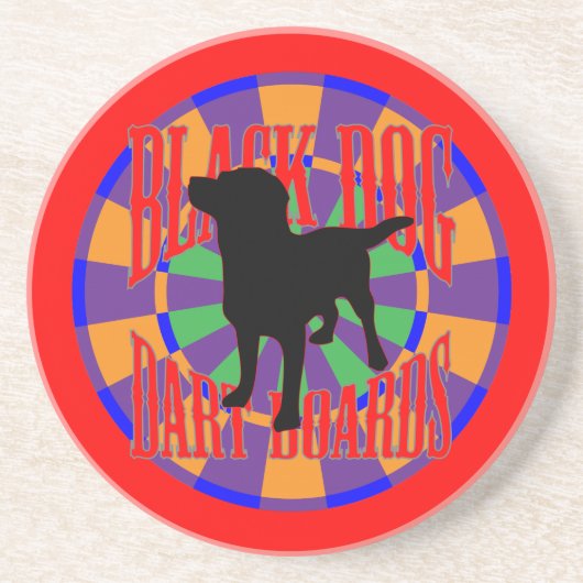 De Prospector Zandsteen Onderzetter (Voorkant)