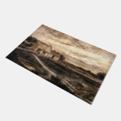 De protestantse Vloermat Barn - Van Gogh Deurmat (Schuin)